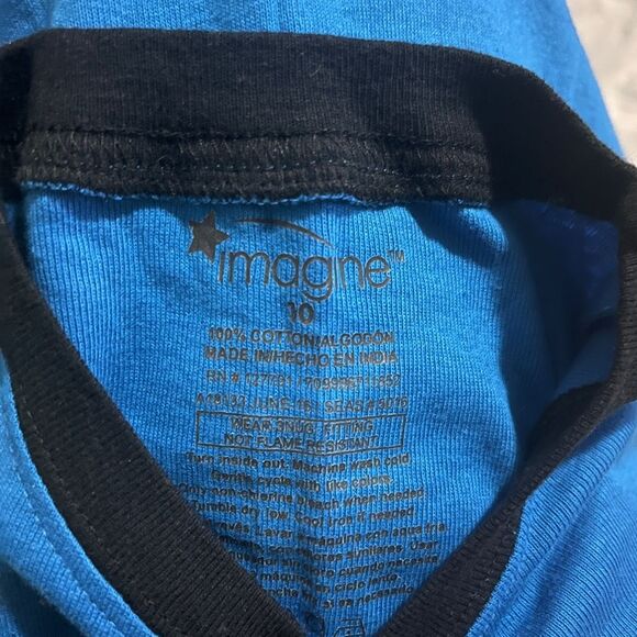 Boys GAME OVER 2 Piece Snug Fit Pajama Set Sz 10 - Picture 3 of 3